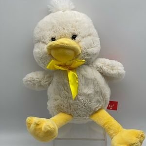 Gitzy Yellow Duck Animal Stuffed Plush 12"